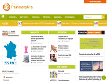 Tablet Screenshot of perinat-france.org